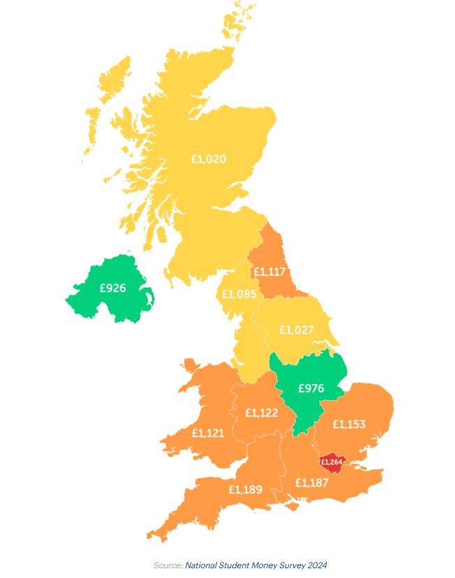 Education fee costs within the uk
